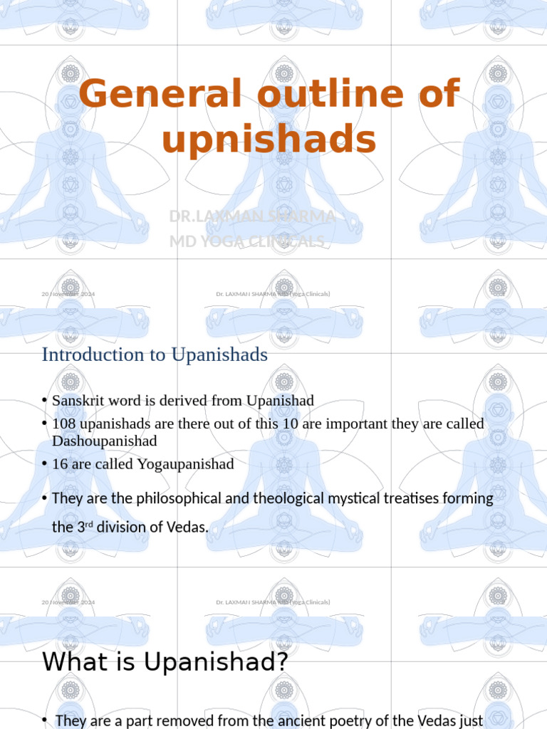 Outlines of Upanisheds | PDF | Ātman (Hinduism) | Hindu Texts