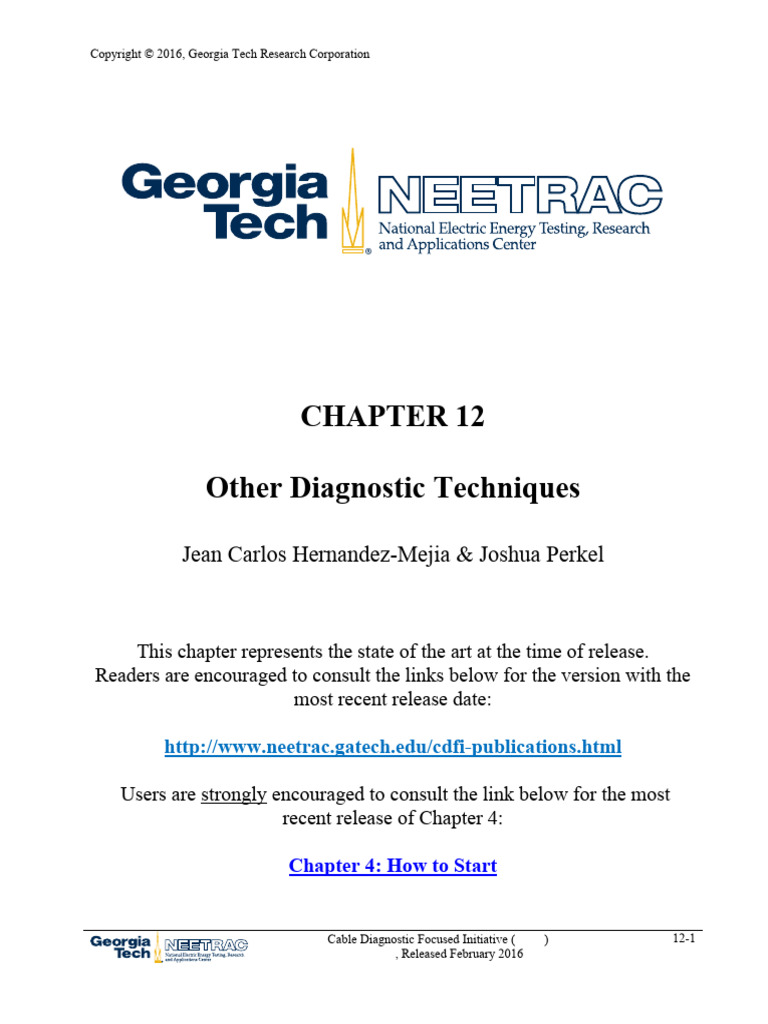 12 Other Diagnostic Techniques - 6 - With Copyright | PDF | Dielectric ...