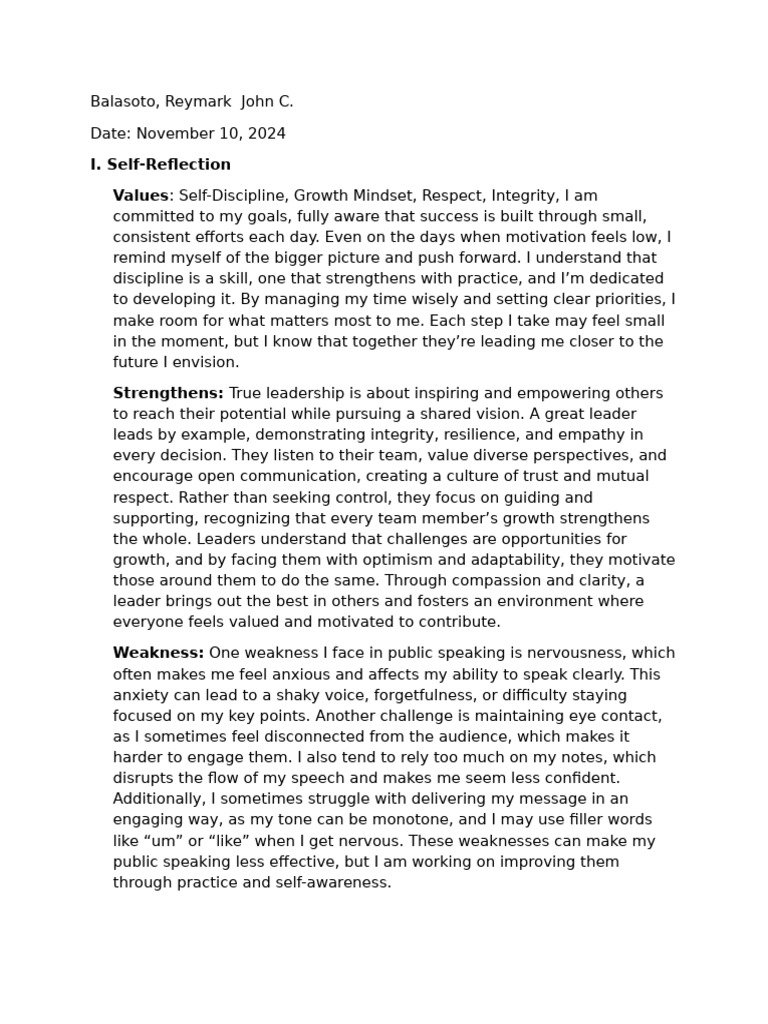 Personal Development PLan 3 | PDF | Goal | Disciplines