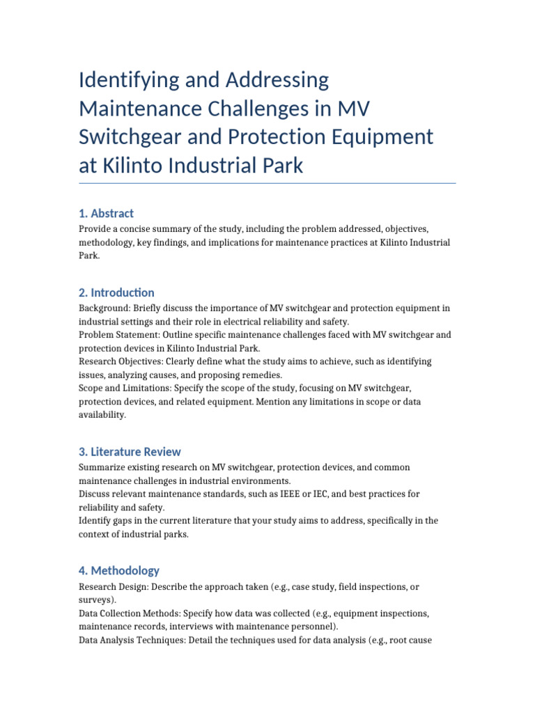 MV Switchgear Maintenance Challenges | PDF | Reliability Engineering ...