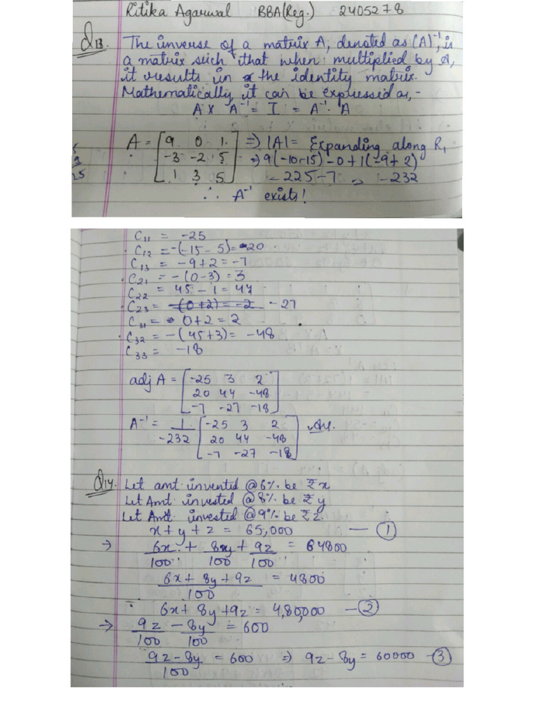 Maths 7 | PDF