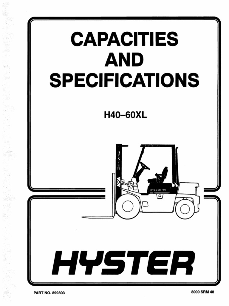 Capacities and Specifications | PDF