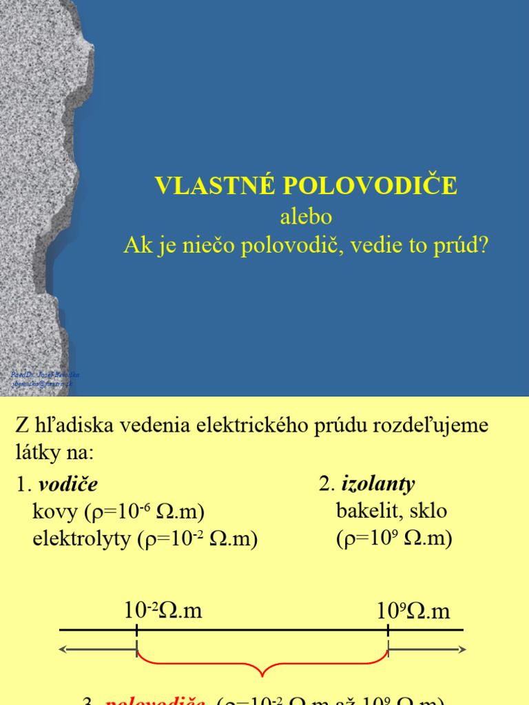 01 Vlastne Polovodice | PDF