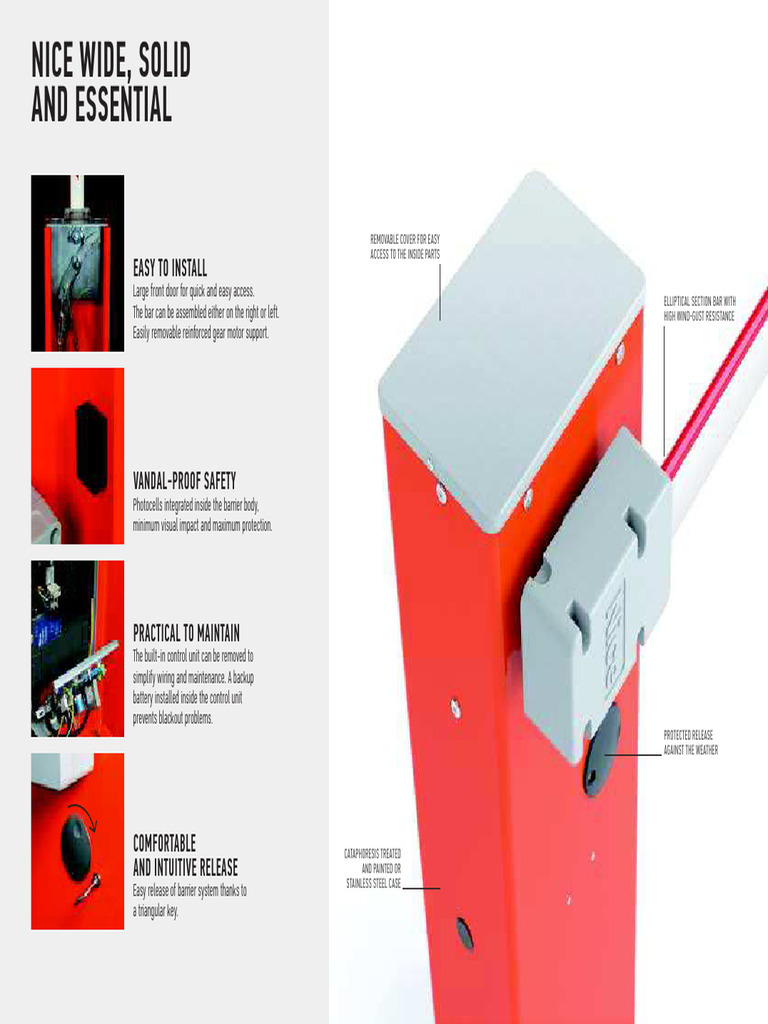 Ftec - 2SDATA - Kit Barriere - Nice | PDF | Door | Manufactured Goods