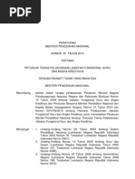 Download Permendiknas No 35 Tahun 2010_Juknis Jabatan Fungsional Guru Dan Angka Kreditnya by satria60 SN79474505 doc pdf