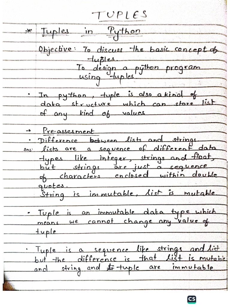 Tuples and Dictionaries | PDF