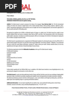 Download Global Journal Top100 Press Release  by careperu SN79474889 doc pdf