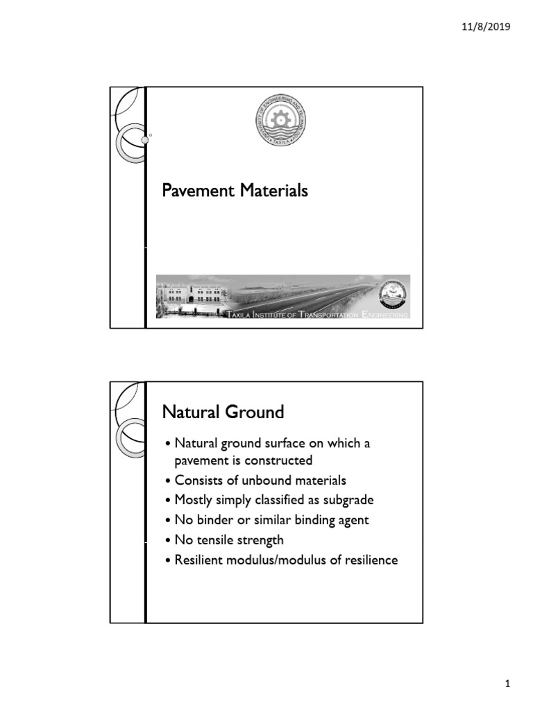 6 Pavement Materials | PDF | Road Surface | Concrete