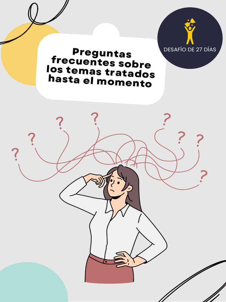 Preguntas Frecuentes Sobre Los Temas Tratados Hasta El Momento | PDF ...