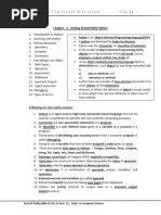 Class 11 Python Fundamentals Notes | PDF | Integer (Computer Science ...
