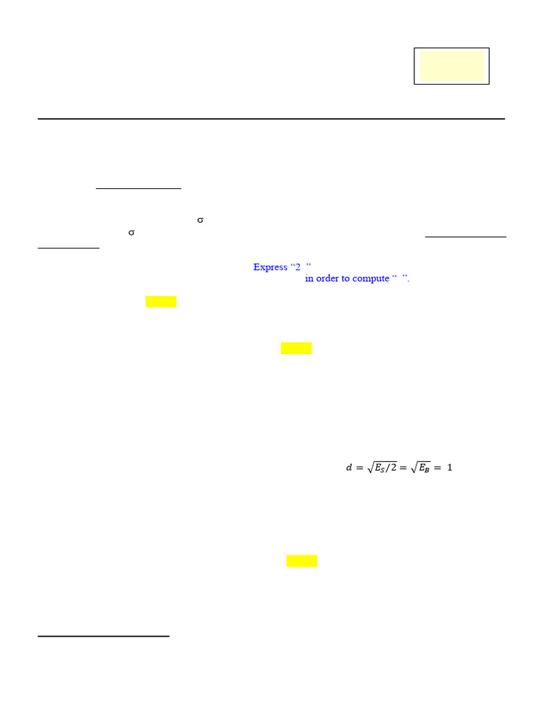 Digital Communication Systems Assignment | PDF | Signal To Noise Ratio ...