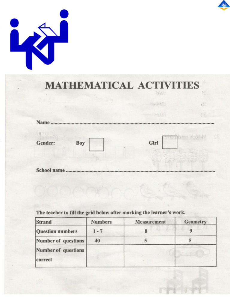 Maths Grade 1 Work Book | PDF