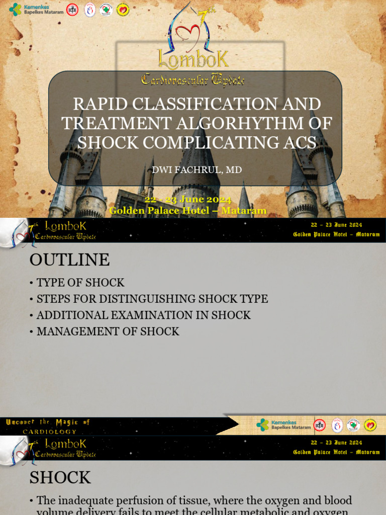 Rapid Classification and Treatment Algorhythm of Shock Complicating Acs ...