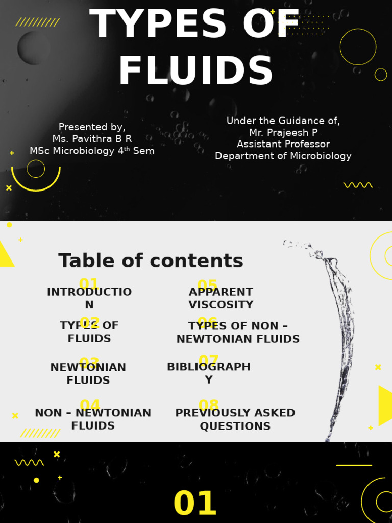 Types of Fluids | PDF | Shear Stress | Fluid