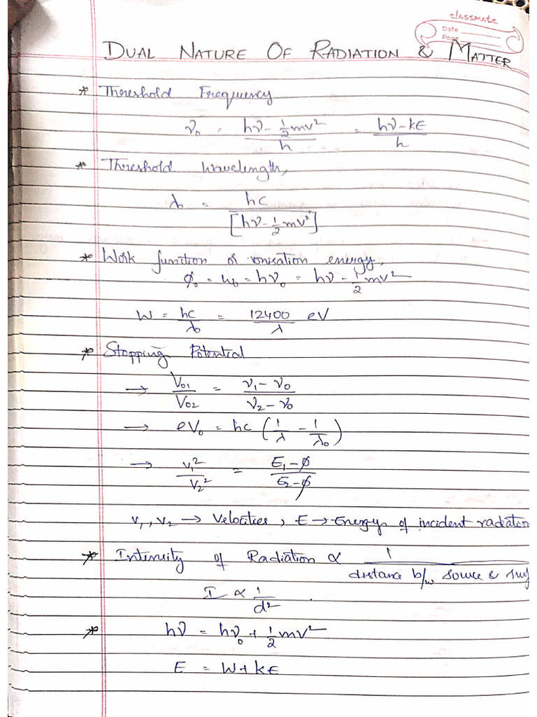 Dual Nature FS | PDF