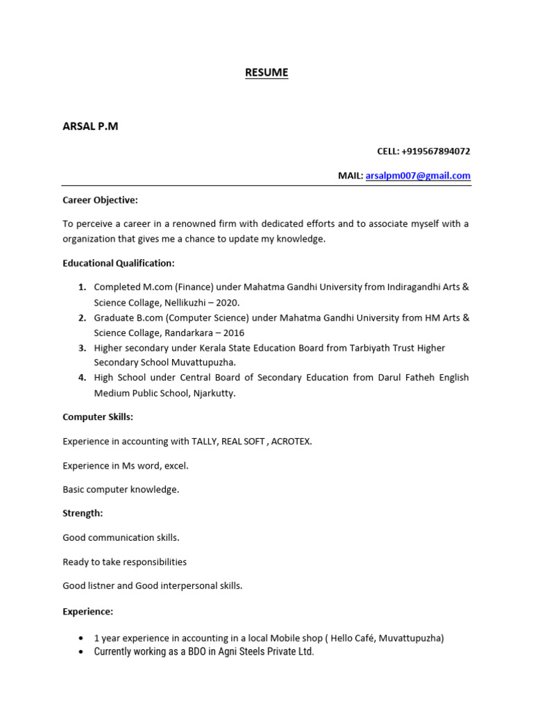 RESUME new 2024 PDF