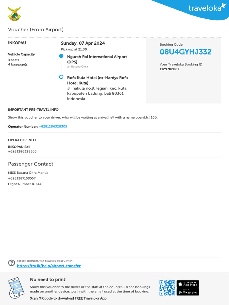Shuttle Airport Transport Away E-Ticket-1129702087-0 | PDF | Airport ...