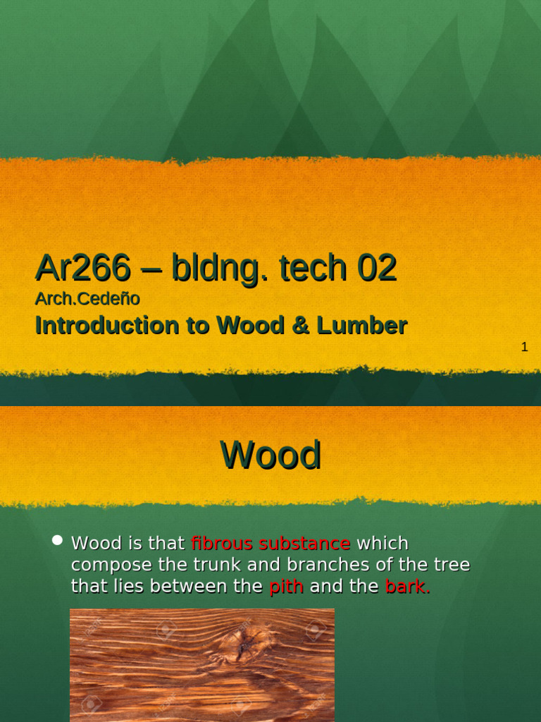 Understanding Wood Properties and Defects | PDF | Wood | Lumber