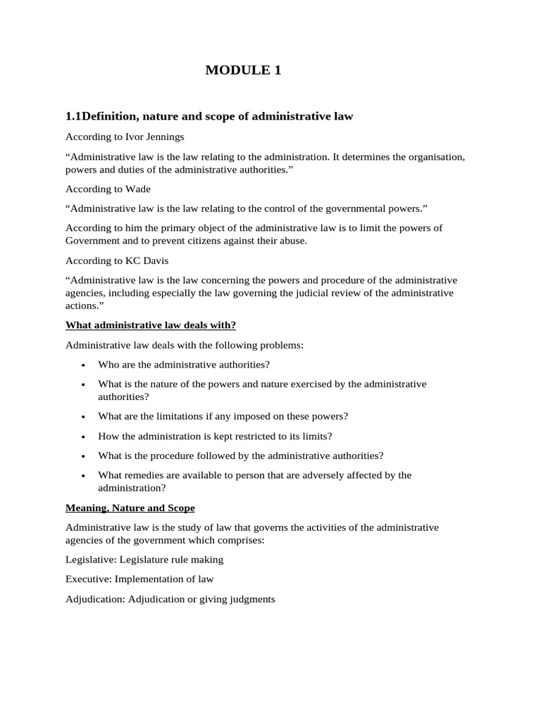 AL Notes 4th Sem | PDF | Separation Of Powers | Supreme Courts