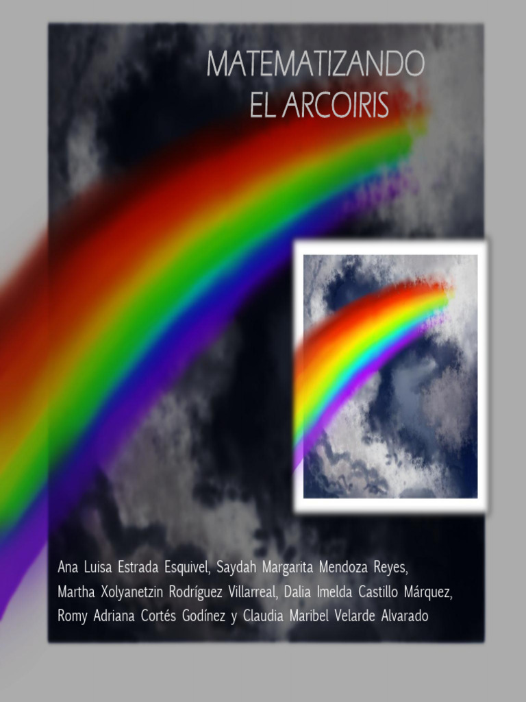 Matemáticas y el Arcoíris: Un Estudio | PDF | Color | Arco iris