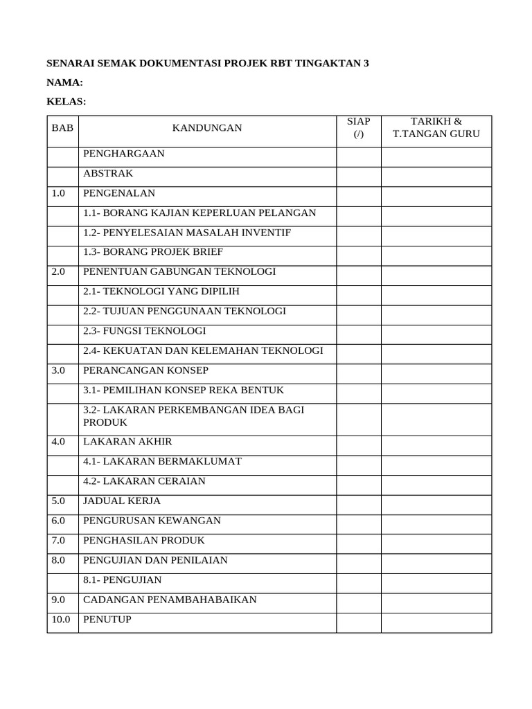Dokumentasi RBT Tingkatan 3 | PDF | Seni | Komputer