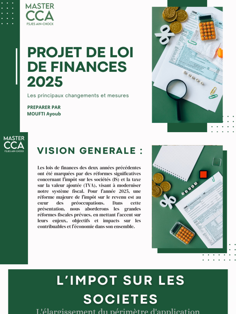 Réformes fiscales au Maroc 2025 | PDF | Impôt sur le revenu | Impôts