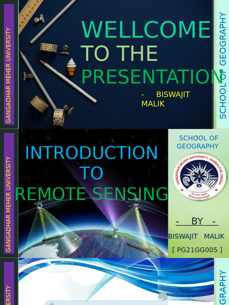 Introduction to Remote Sensing | PDF | Remote Sensing | Electromagnetic ...
