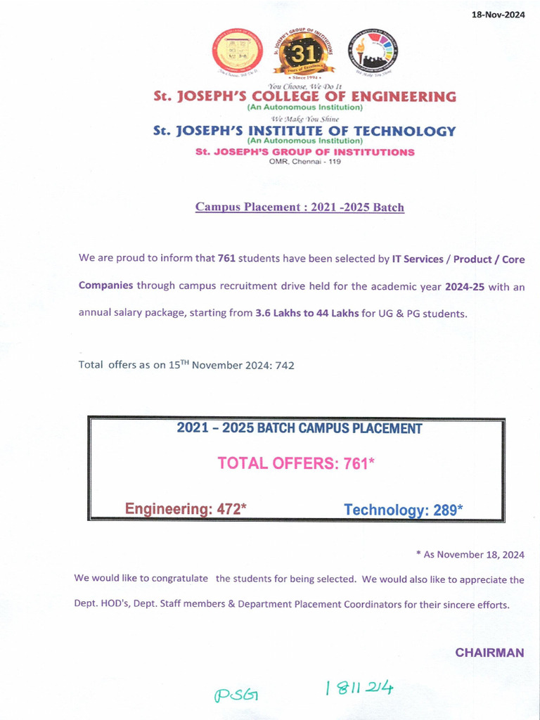 Total Offers 761 | PDF