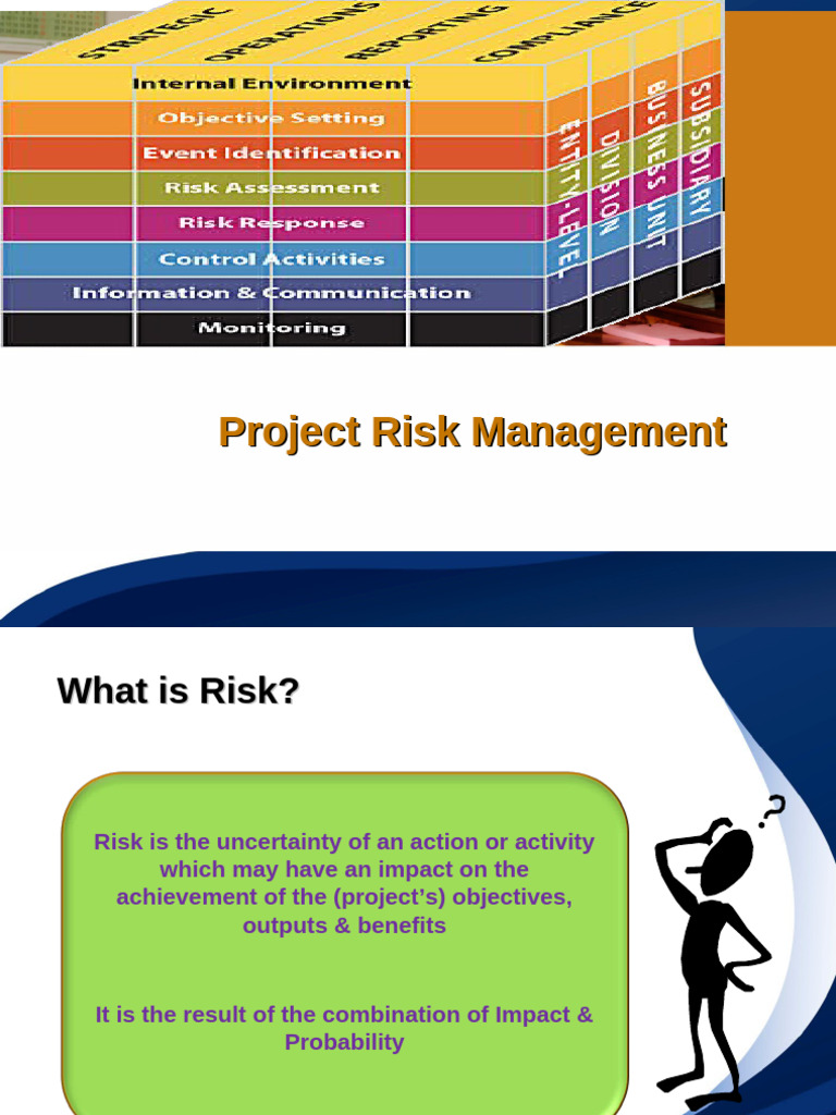 2 Projectriskmanagement 110110060847 Phpapp01 | PDF | Risk | Risk ...