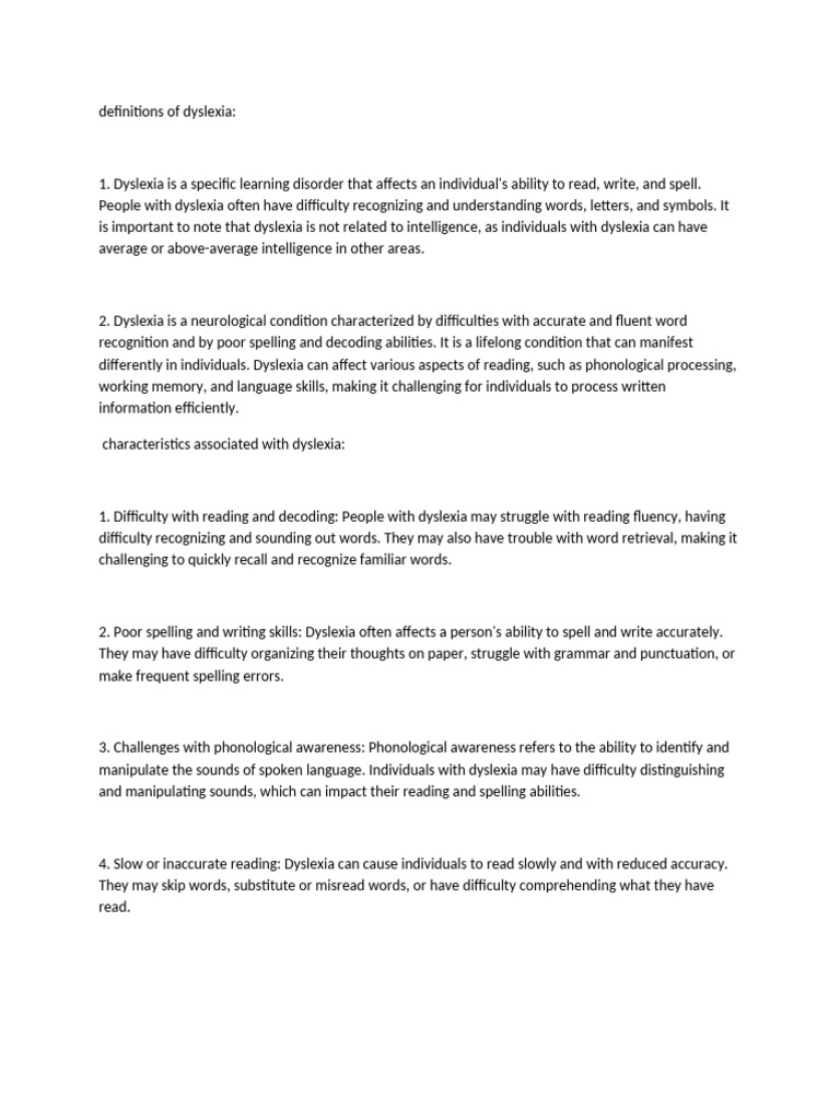 Inclusive Education | PDF | Dyslexia | Cognitive Psychology