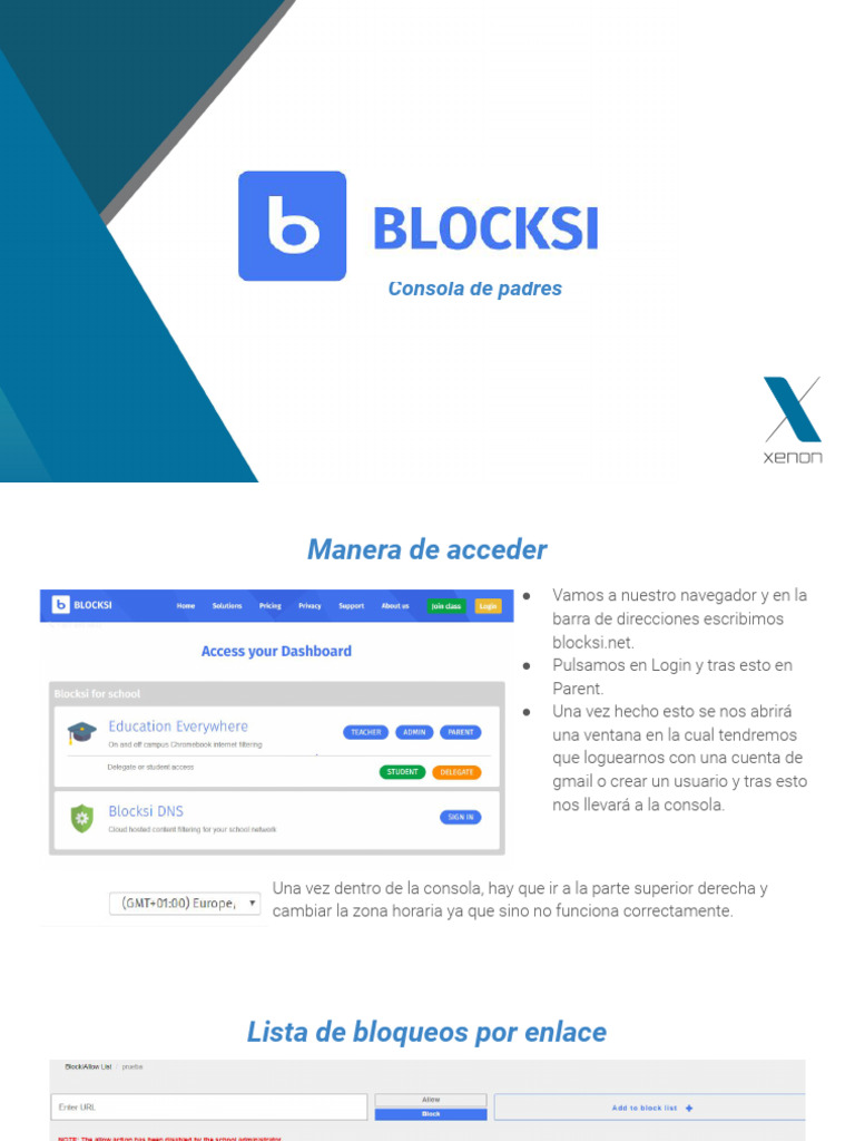 Blocksi Padres Castellano | PDF | Computadoras