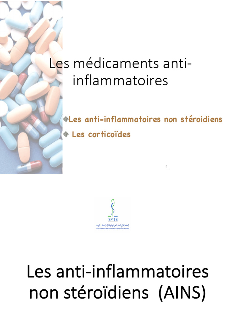 Médicaments anti-inflammatoires : AINS et effets | PDF | Anti ...