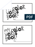 My Color Words Book