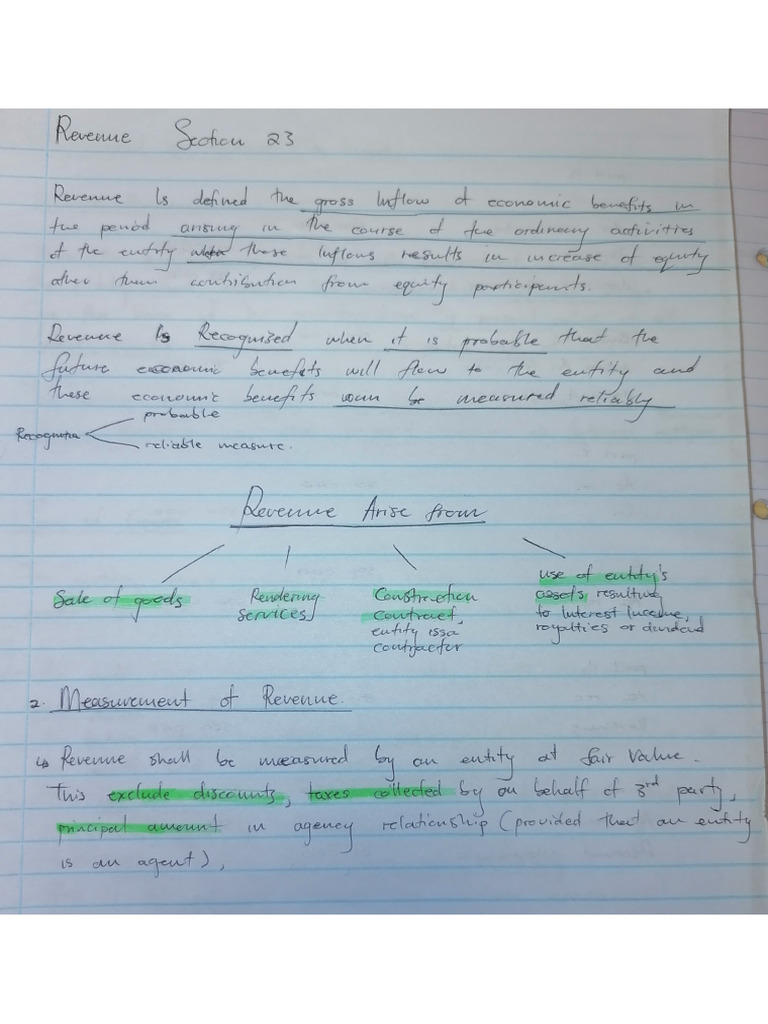 Revenue Section 23 | PDF