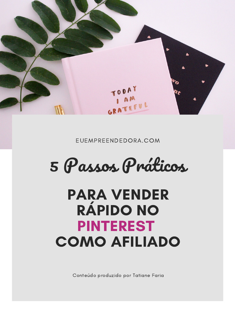 2020 - 5 Passos para Vender Como Afiliado No Pinterest | PDF | Marketing