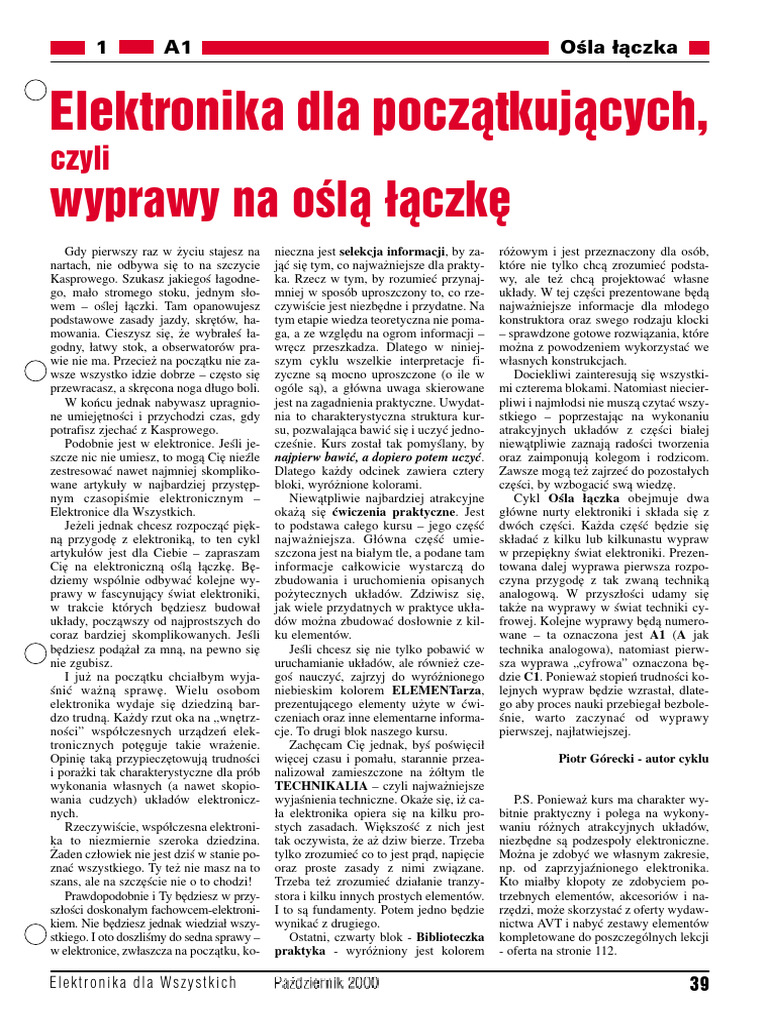 A1 - Wyprawa Pierwsza | PDF