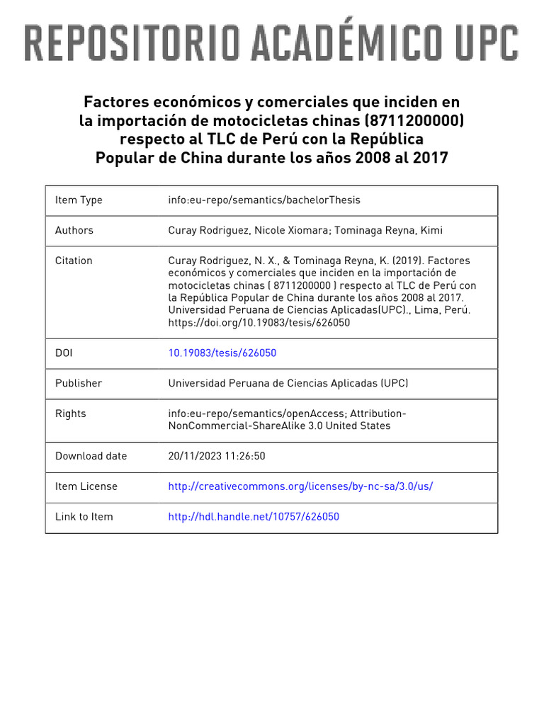Curay - RN | PDF | El comercio internacional | Comercio