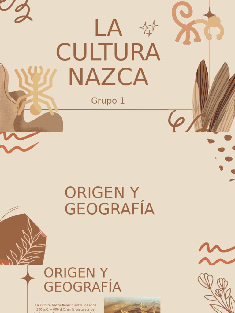 Cultura Nazca: Orígenes y Sociedad | PDF | Historia