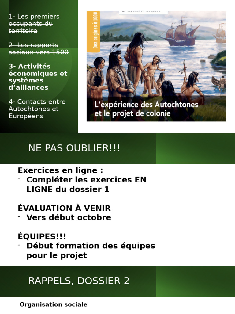 Alliances et échanges chez les Autochtones | PDF | Peuples algonquiens