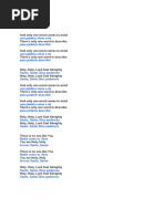 Atmosphere Shift Lyrics by Phil Thompson | PDF | Heaven | Chord (Music)