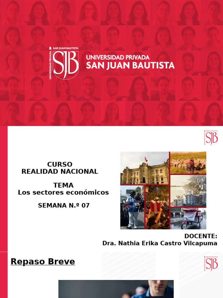 Sem 7 Realidad Semana 7 | PDF | Perú | Economias