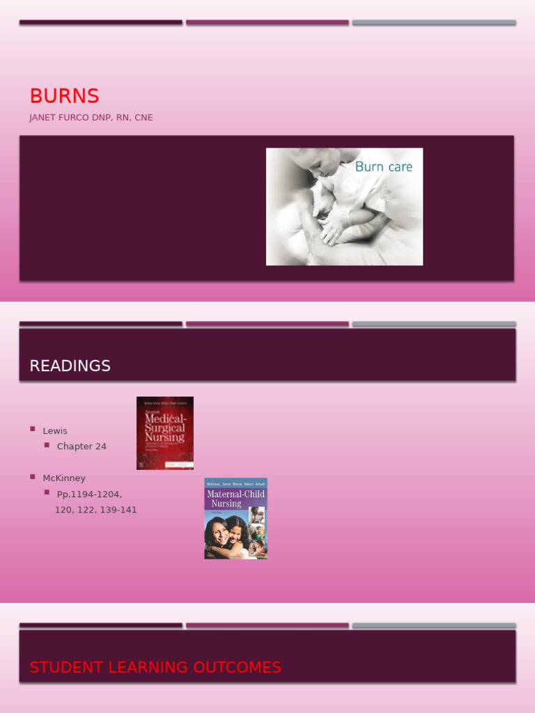 Comprehensive Guide to Burn Care Nursing | PDF | Burn | Clinical Medicine