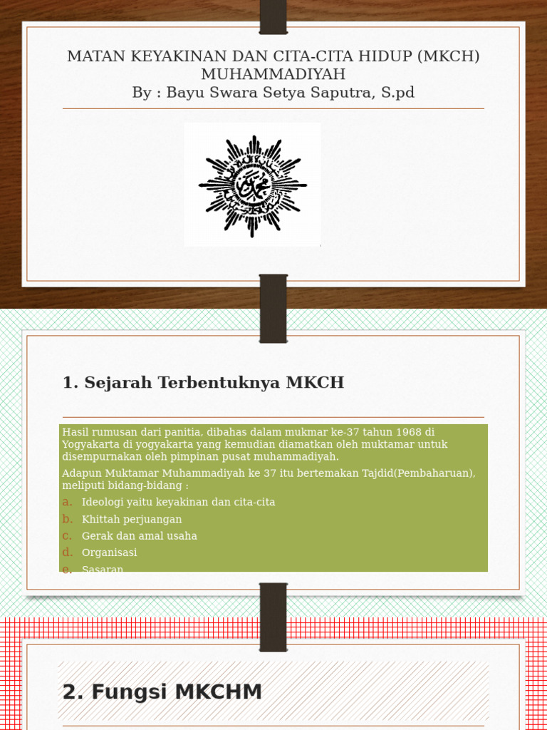 Media Ajar Presentasi TOT MKCH | PDF | Karier & Perkembangan | Politik