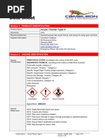 Rust Remover Safety Data Sheet | PDF | Toxicity | Dangerous Goods