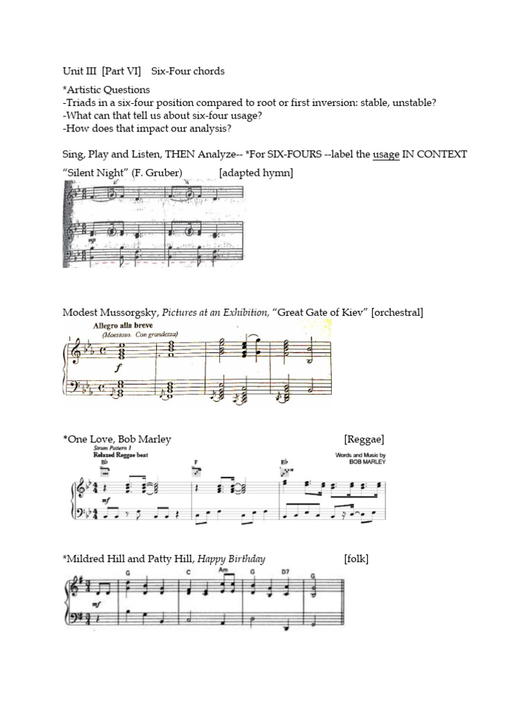 Unit III - Part 6 - Handout - FA 24 | PDF | Social Science | History