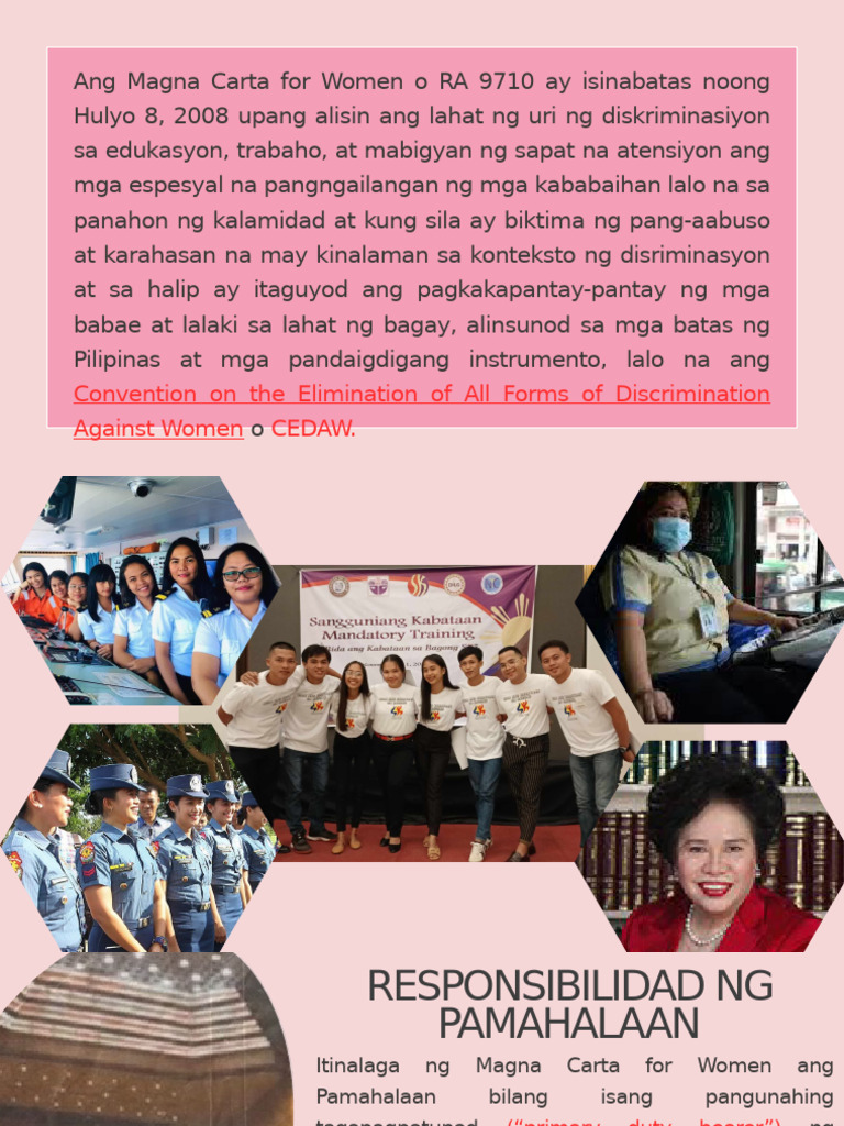 Anti - Violence Against Women and Their Children Act. | PDF