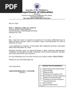 Certification of Leave Without Pay | PDF