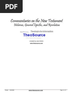 Download Recommendations NT Commentaries Hebrews  the General Epistles by Jason Button SN79502019 doc pdf