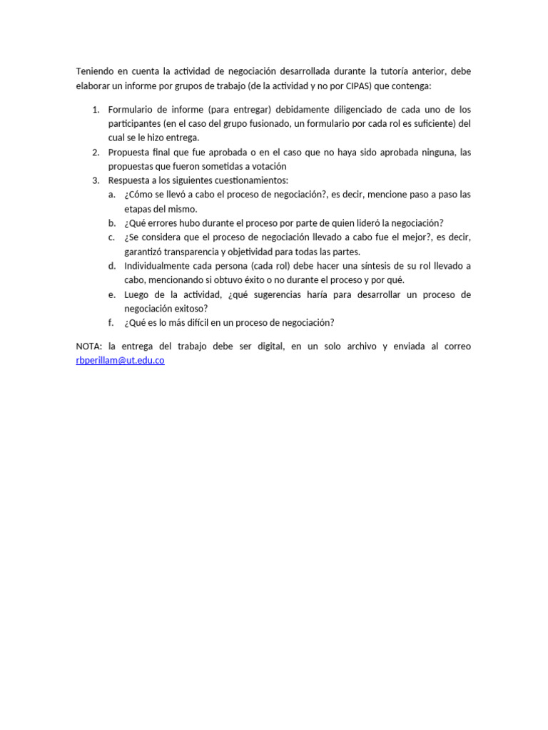 Actividad | PDF | Crecimiento personal y profesional | Negocios