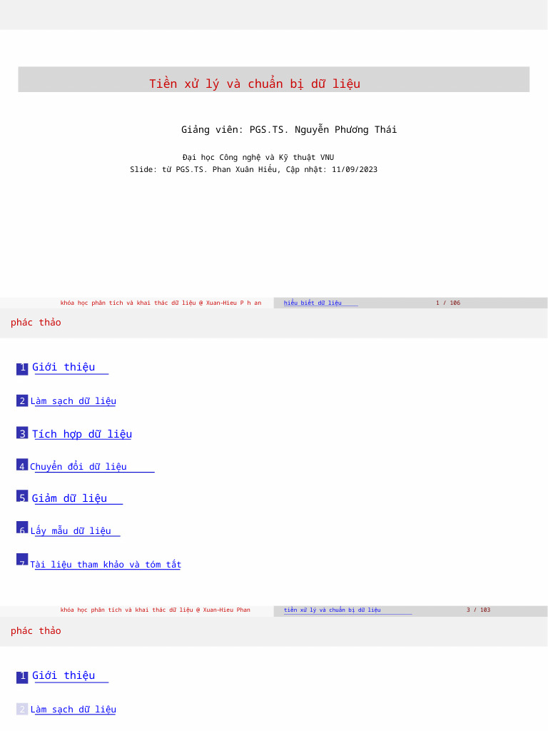 Vi Data Preprocessing and Preparation | PDF